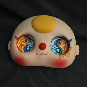 Baby Three 400% face plate with glass eyes